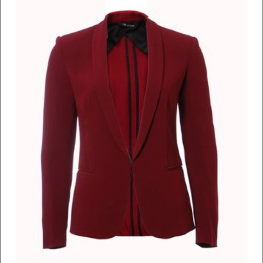 Rag & Bone Red Blazer